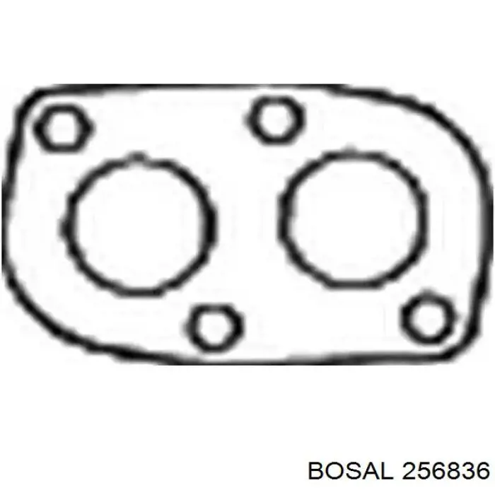 256836 Bosal прокладка приемной трубы глушителя
