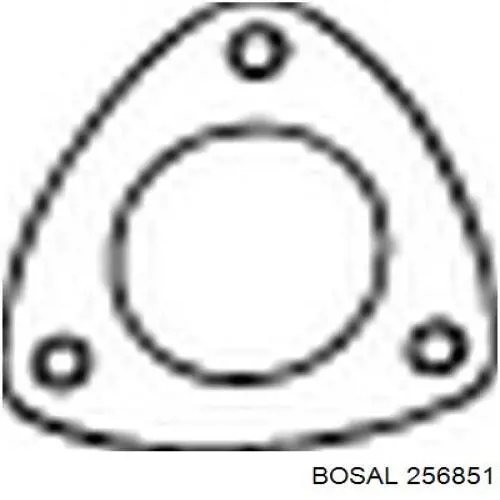 256851 Bosal прокладка каталитизатора (каталитического нейтрализатора)