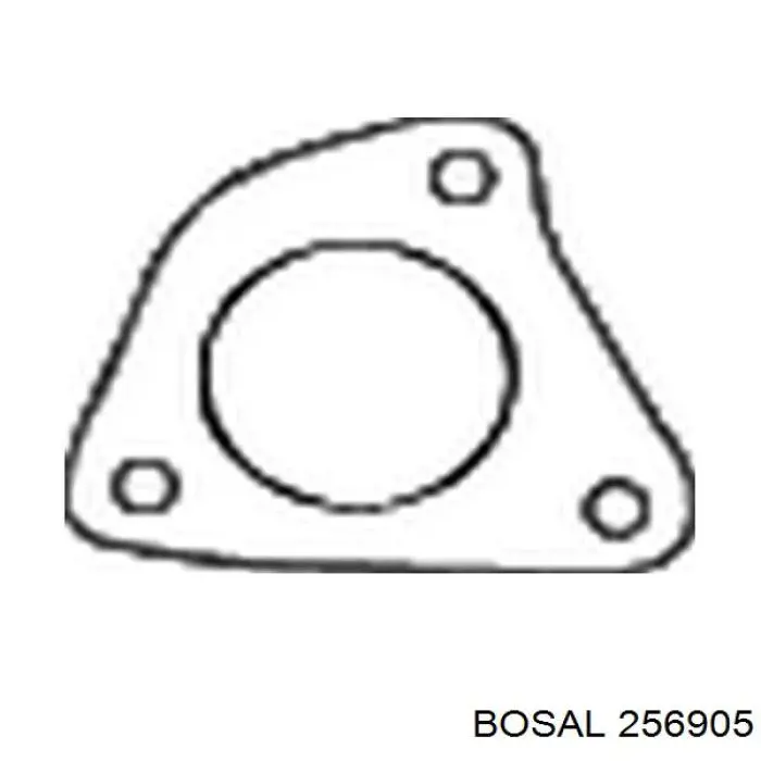 256905 Bosal прокладка приемной трубы глушителя