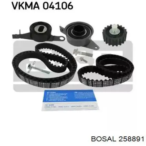 ГРМ ремни, комплект Bosal 258891 цена, от 98.56 USD