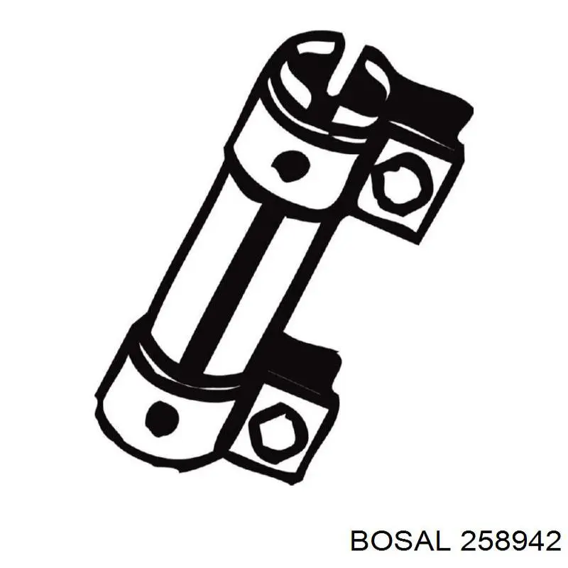 Купить 258942 Bosal 