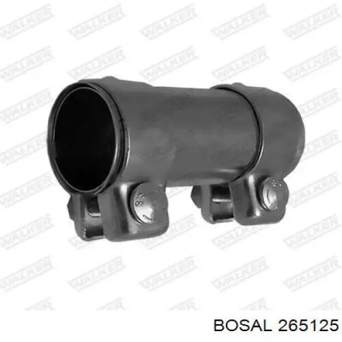 Abrazadera de silenciador delantera 265125 Bosal