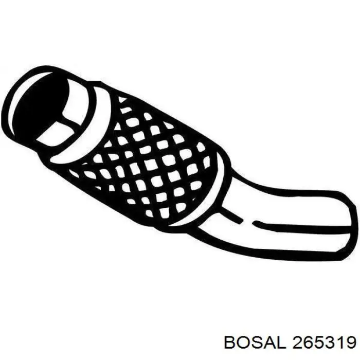 Гофра глушителя Bosal 265319