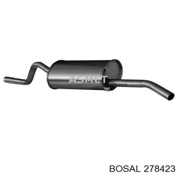 Выхлоп задний Bosal 278423 цена, от 67.65 USD