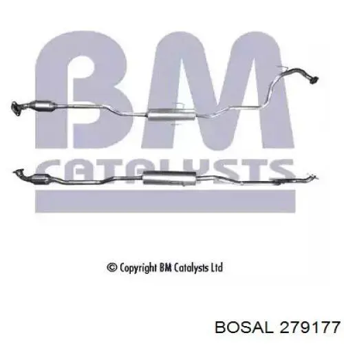 Глушитель, передняя часть Asmet 20038 цена, от 61.58 USD