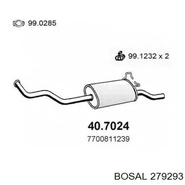  279293 Bosal