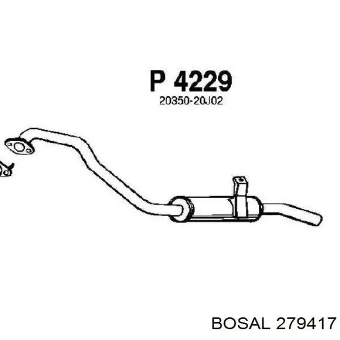  279417 Bosal