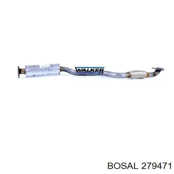 Передняя часть глушителя 850237 Bosal