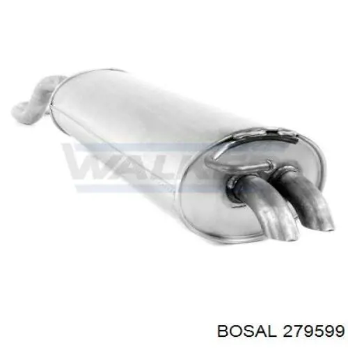 Глушитель задний 279599 Bosal