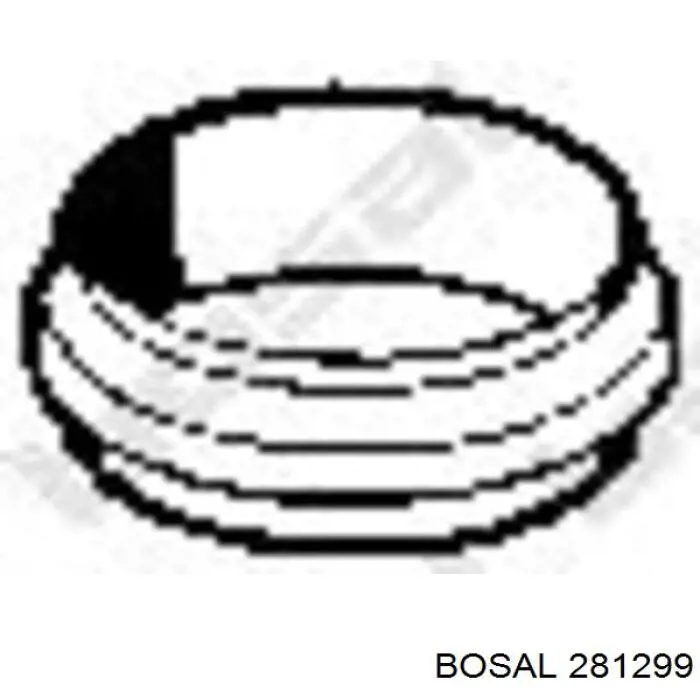Купить 281299 Bosal Передняя часть глушителя