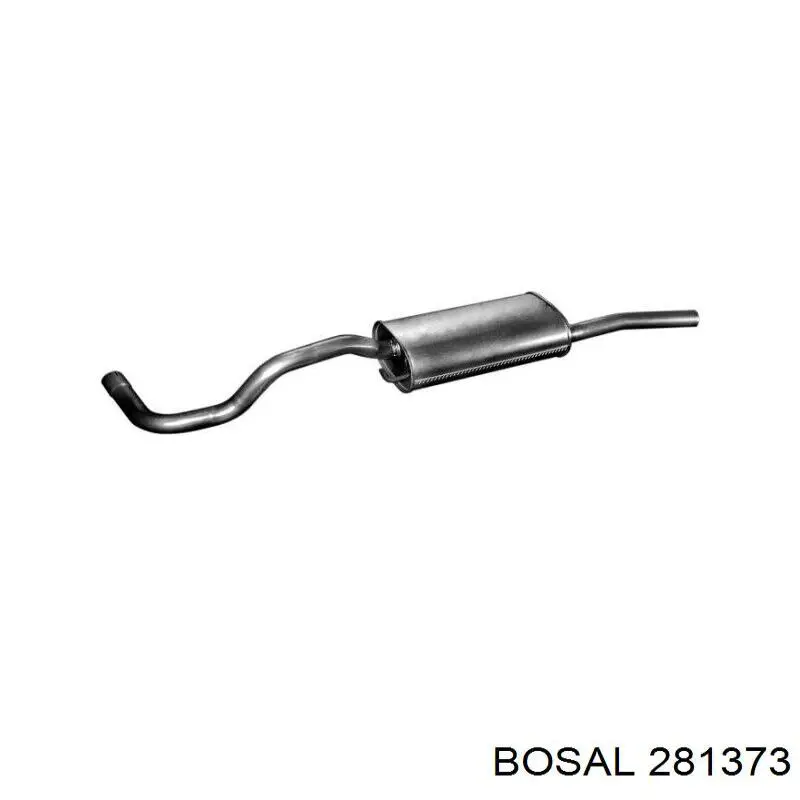 Купить 281373 Bosal Глушитель задний
