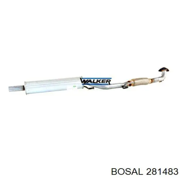 Труба приемная глушителя Bosal 281483