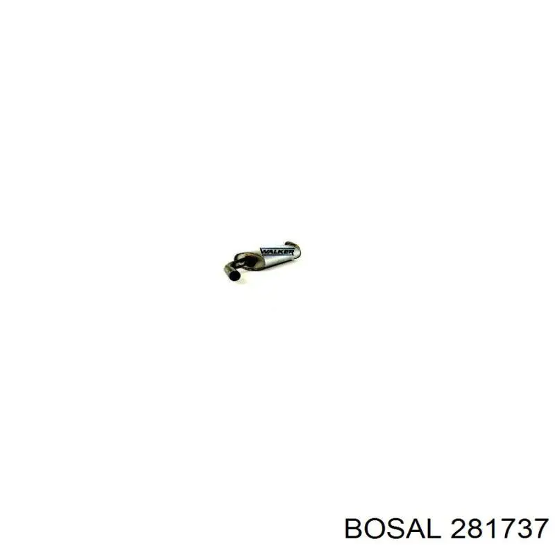 Купить 281737 Bosal Выхлоп центральный