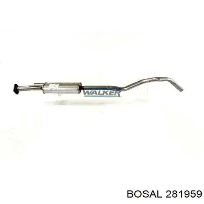 281959 Bosal silenciador, parte central