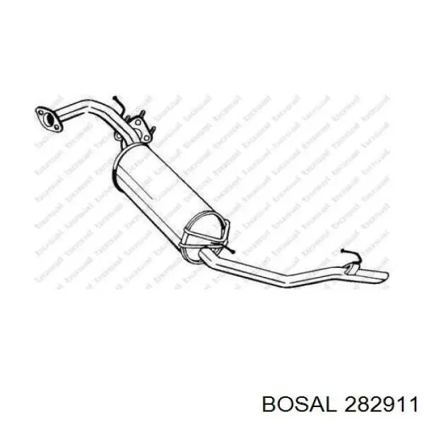 Выхлоп задний Polmostrow 0937 цена, от 73.58 USD