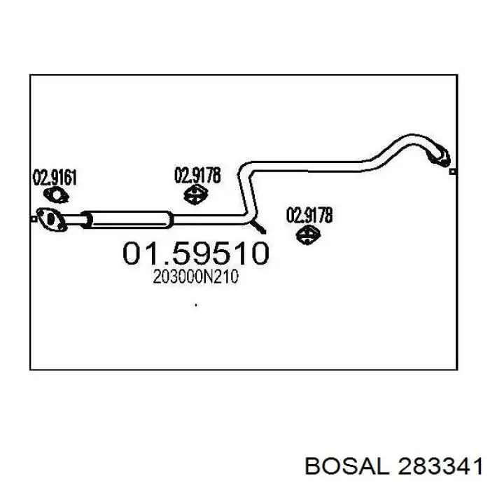  B03000N210 Nissan