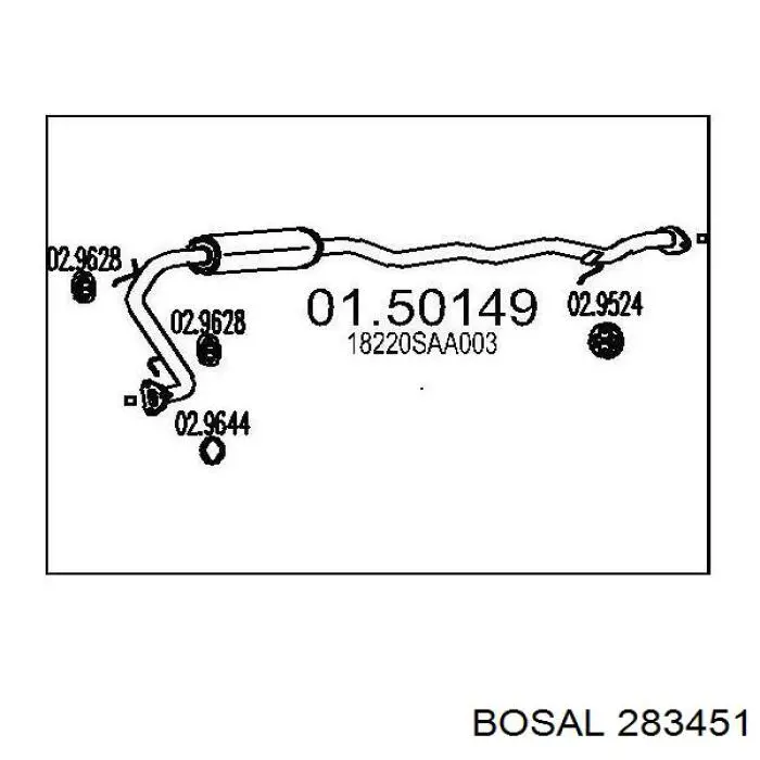 BS283451 Bosal