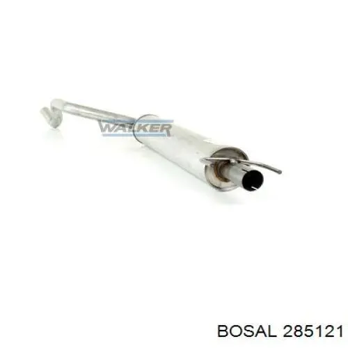 Глушитель, центральная часть Opel 13124159 цена, от 69.60 USD