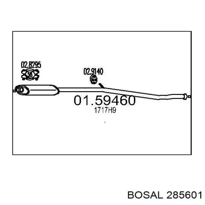  BS285601 Bosal