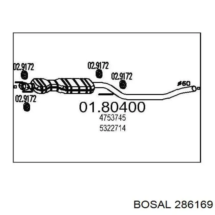  286169 Bosal