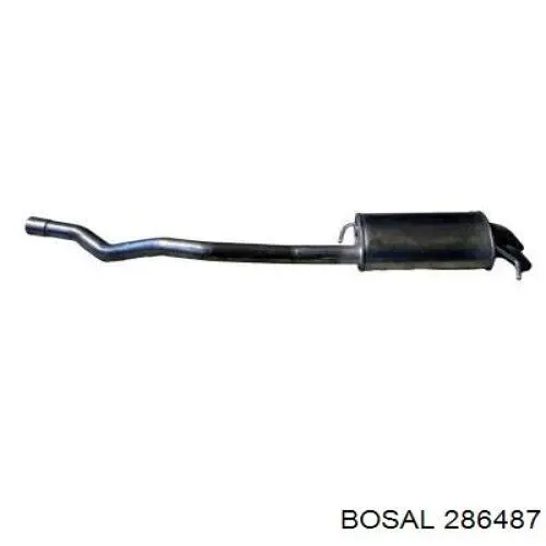 Выхлоп задний Bosal 286487 цена, от 130.91 USD
