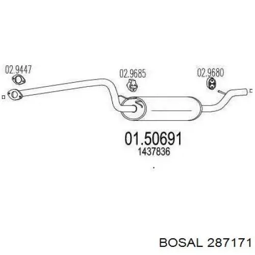  BS287171 Bosal