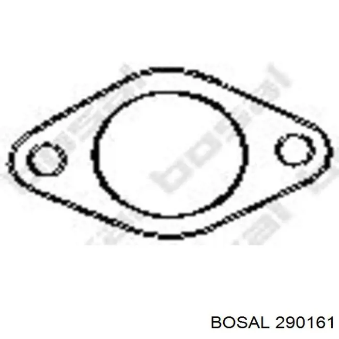 Глушитель задний 290161 Bosal