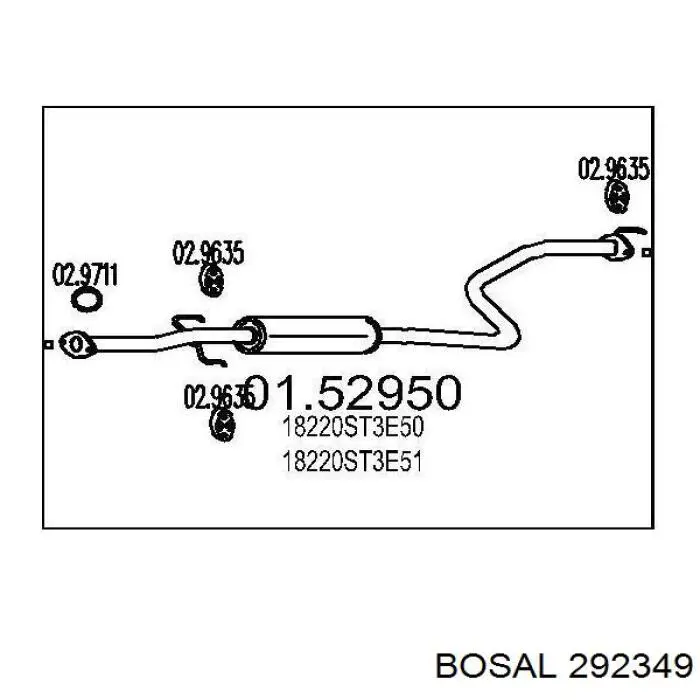  292349 Bosal