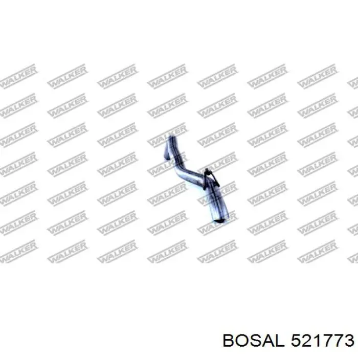 Купить 521773 Bosal Глушитель задний
