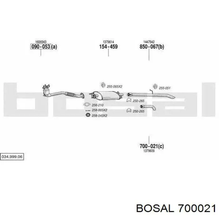  BS700021 Bosal