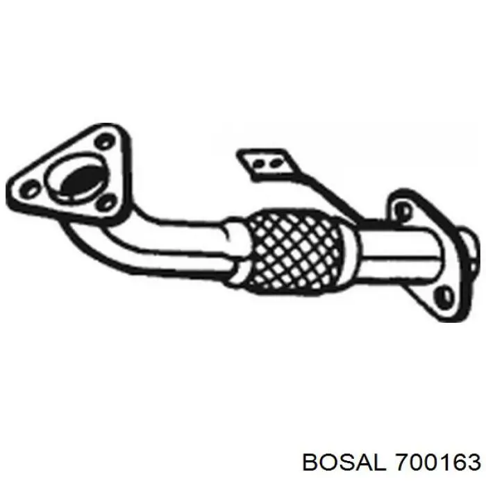 Приёмная труба BS700163 Bosal