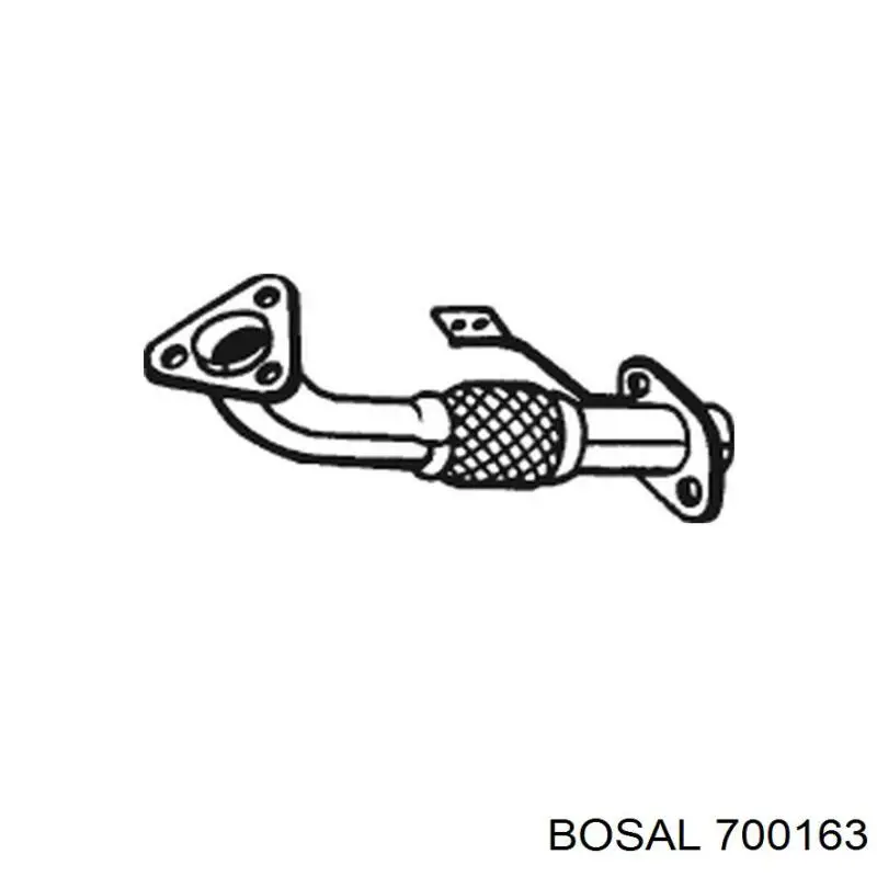 Купить 700163 Bosal Приёмная труба