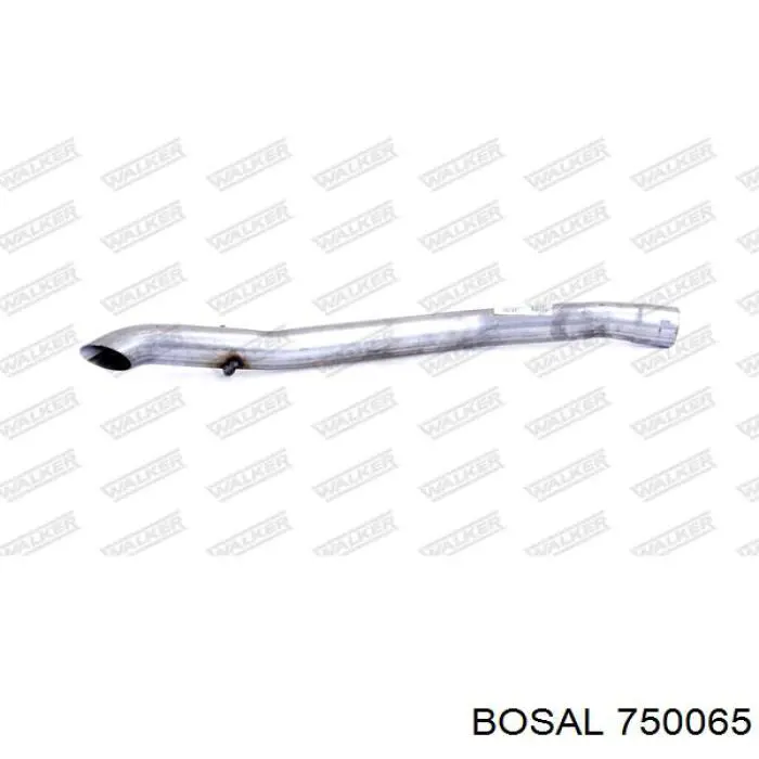 Глушитель, задняя часть 750065 Bosal