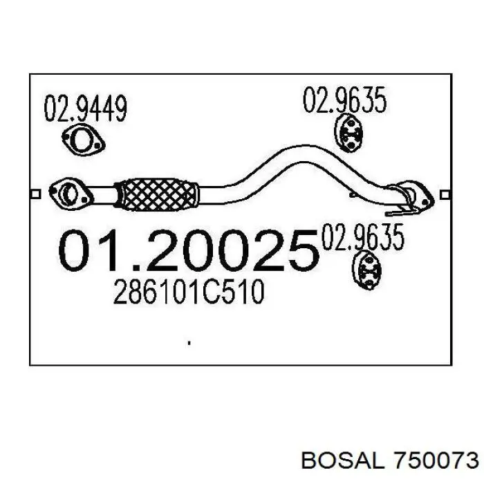  BS750073 Bosal