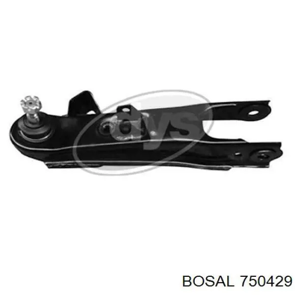 Глушитель задний 750429 Bosal