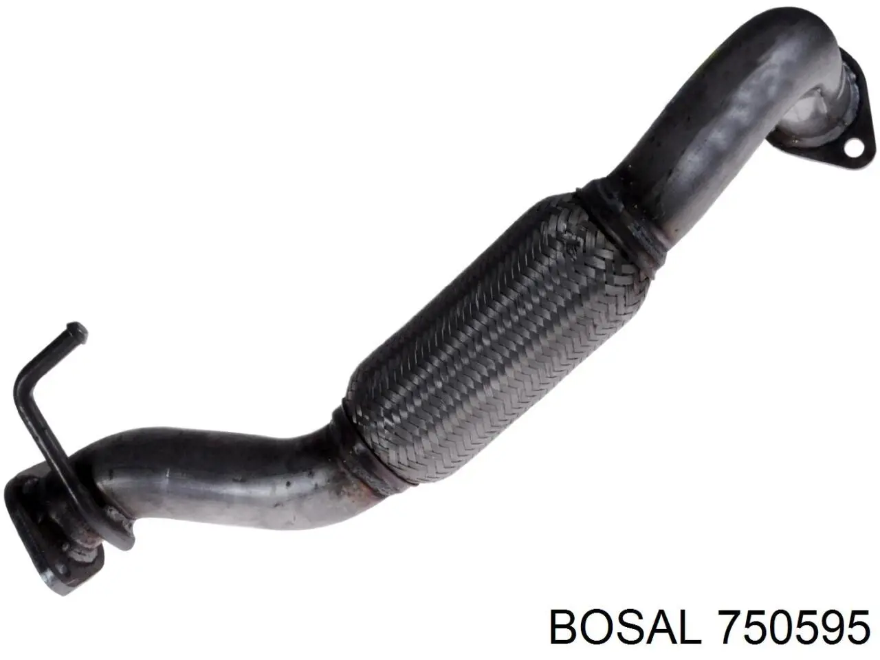 750595 Bosal tubo de admissão dianteiro (calças do silenciador)