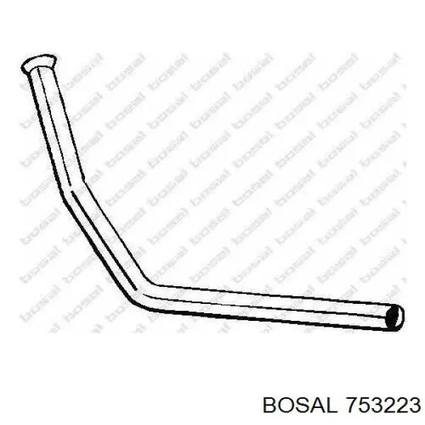 Приёмная труба 753223 Bosal