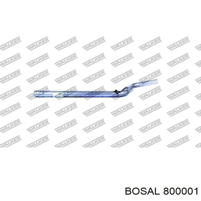 Центральная часть глушителя 800001 Bosal