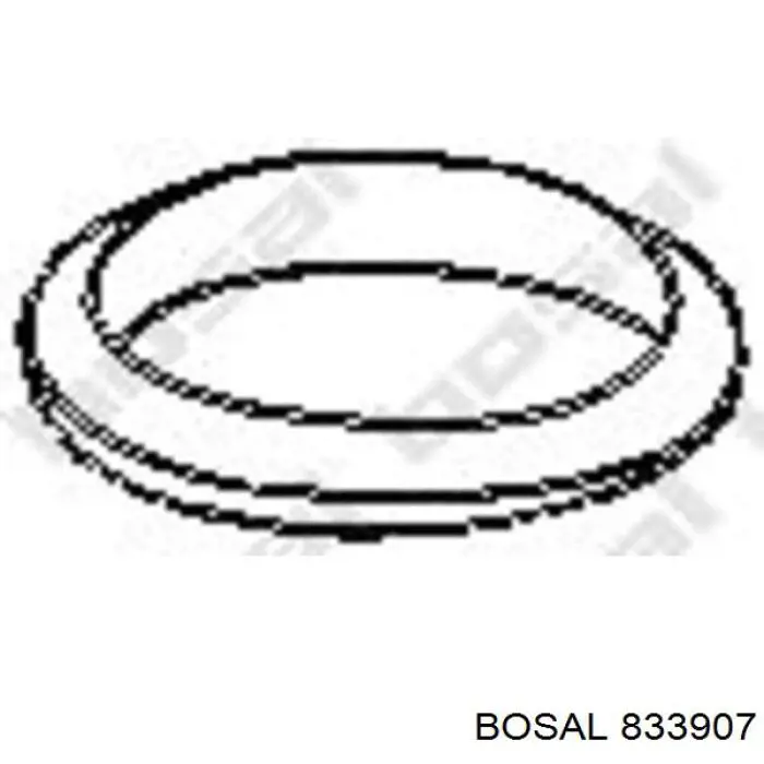 Приёмная труба 833907 Bosal