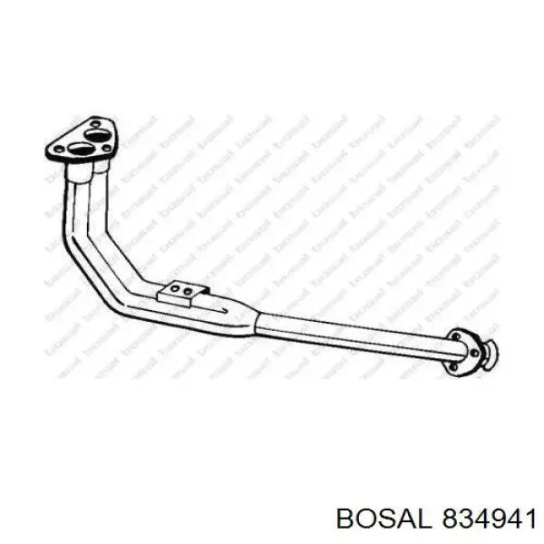 Приёмная труба 9135304 Volvo