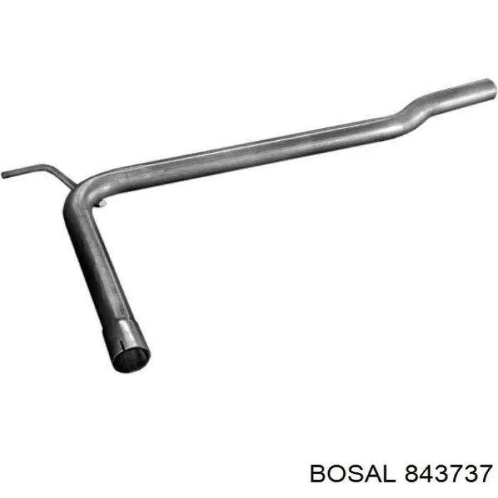 BS 843-737 Bosal глушитель, передняя часть