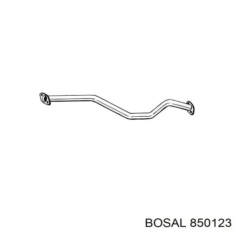 BS 850-123 Bosal глушитель, центральная часть