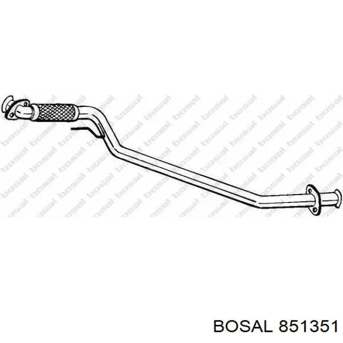 Приёмная труба 851351 Bosal