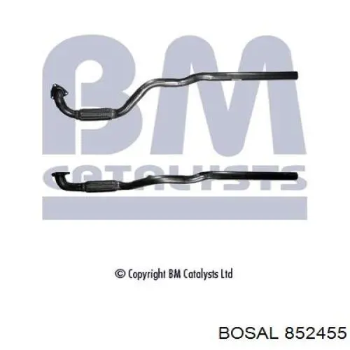 Приемная труба глушителя Bosal 852455