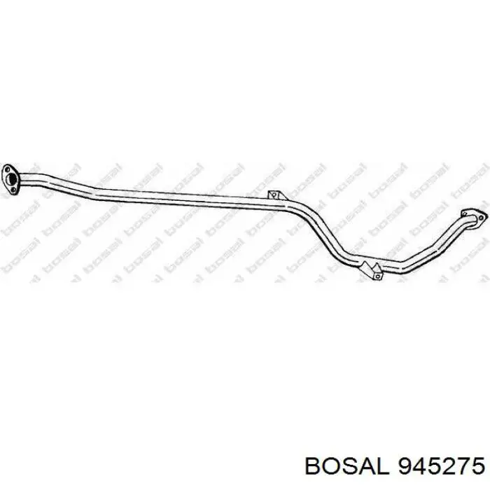 Пневмоподушка (пневморессора) моста заднего 945275 Bosal