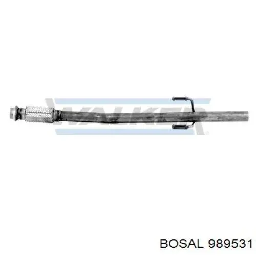 989531 Bosal Глушитель центральный