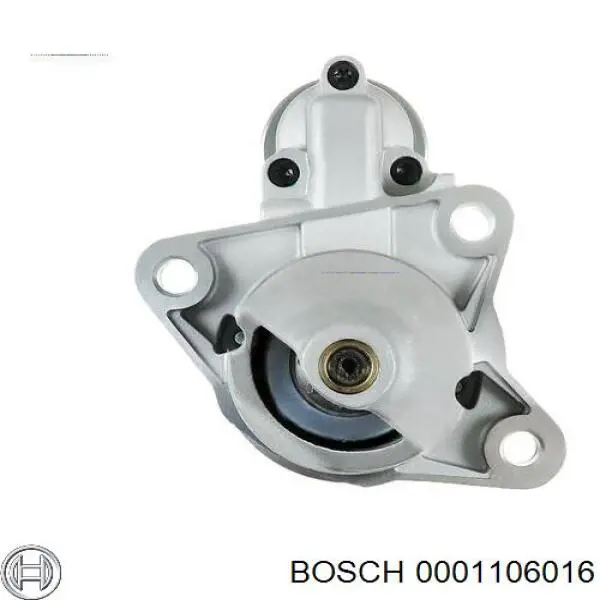 Motor de arranque 0001106016 Bosch