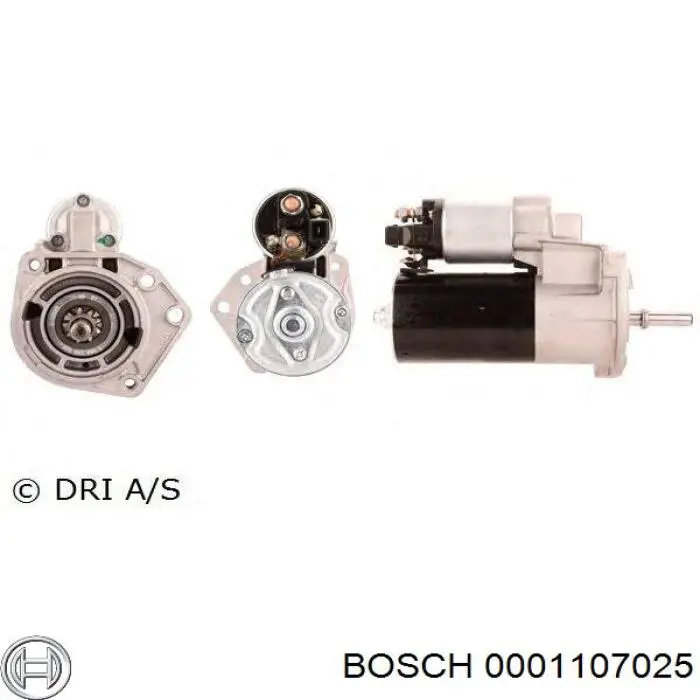 0001107025 Bosch стартер