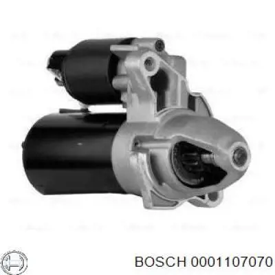Motor de arranque 0001107070 Bosch