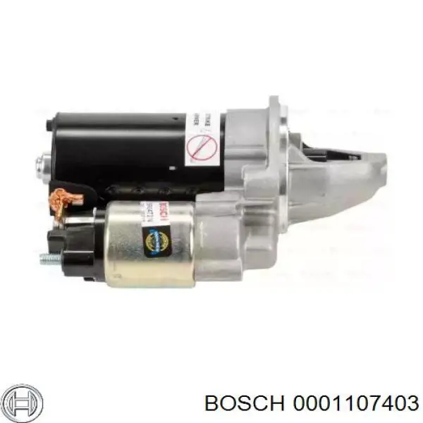 Motor de arranque 0001107403 Bosch